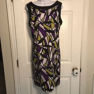 Ronni Nicole Size 14 Geometric Slip Dress